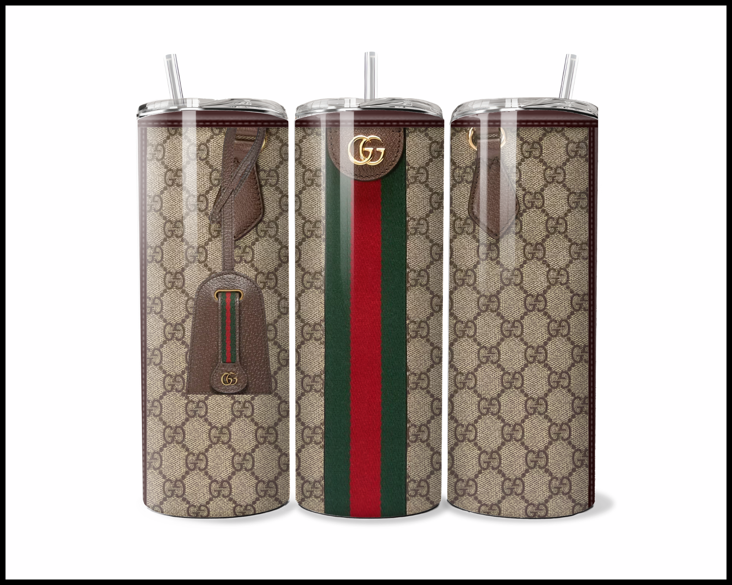 Designer Handbag Inspired Tumbler (012)