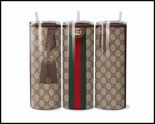 Designer Handbag Inspired Tumbler (012)