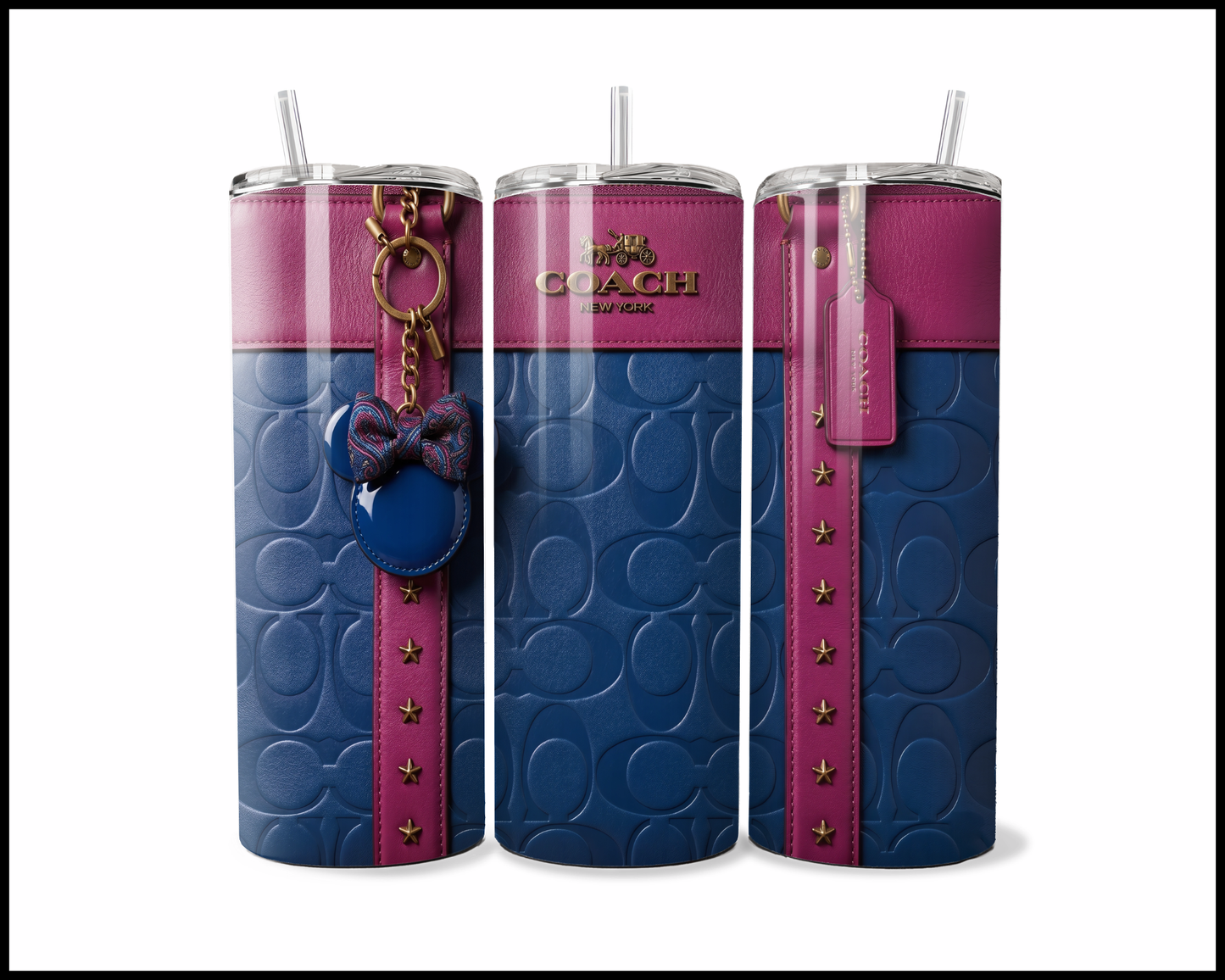 Designer Handbag Inspired Tumbler (338)