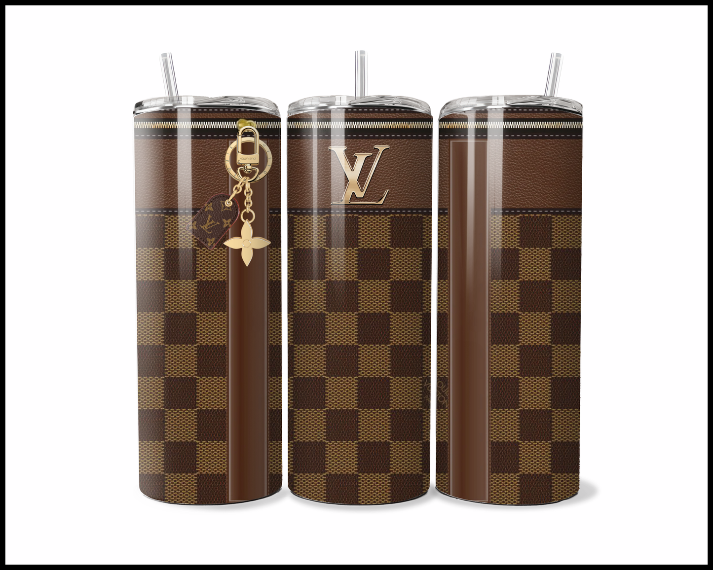Designer Handbag Inspired Tumbler (019)