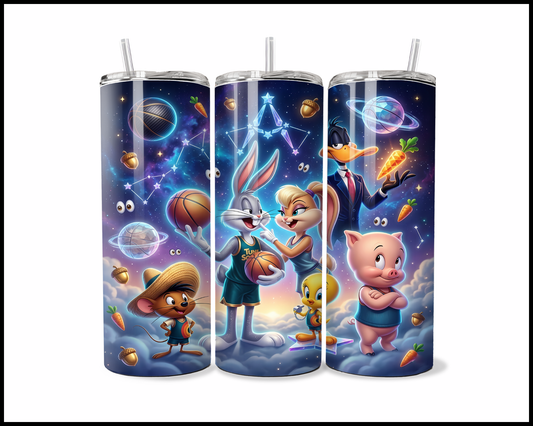 The Sneaker-Squeaking Space Squad Tumbler (5286)
