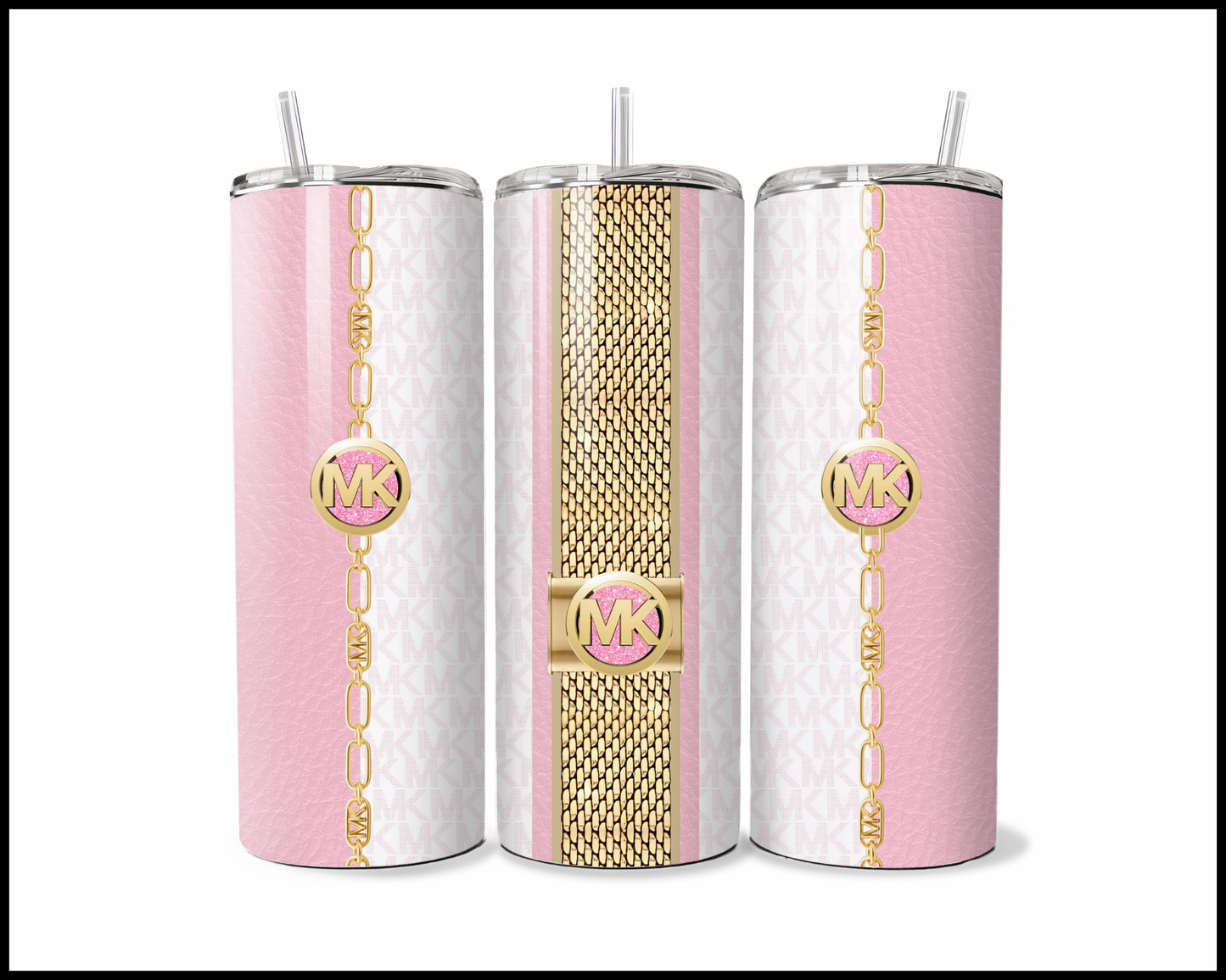 Designer Handbag Inspired Tumbler (007)