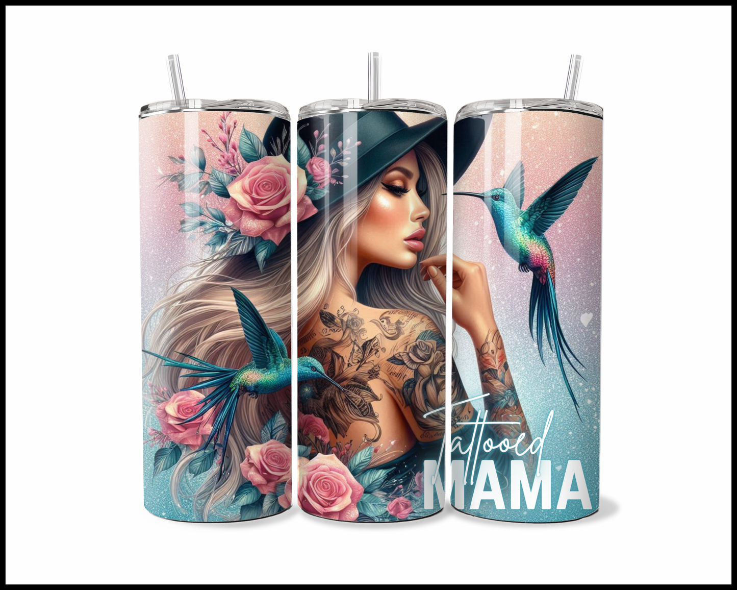 Tattooed Mama Tumbler (4190)