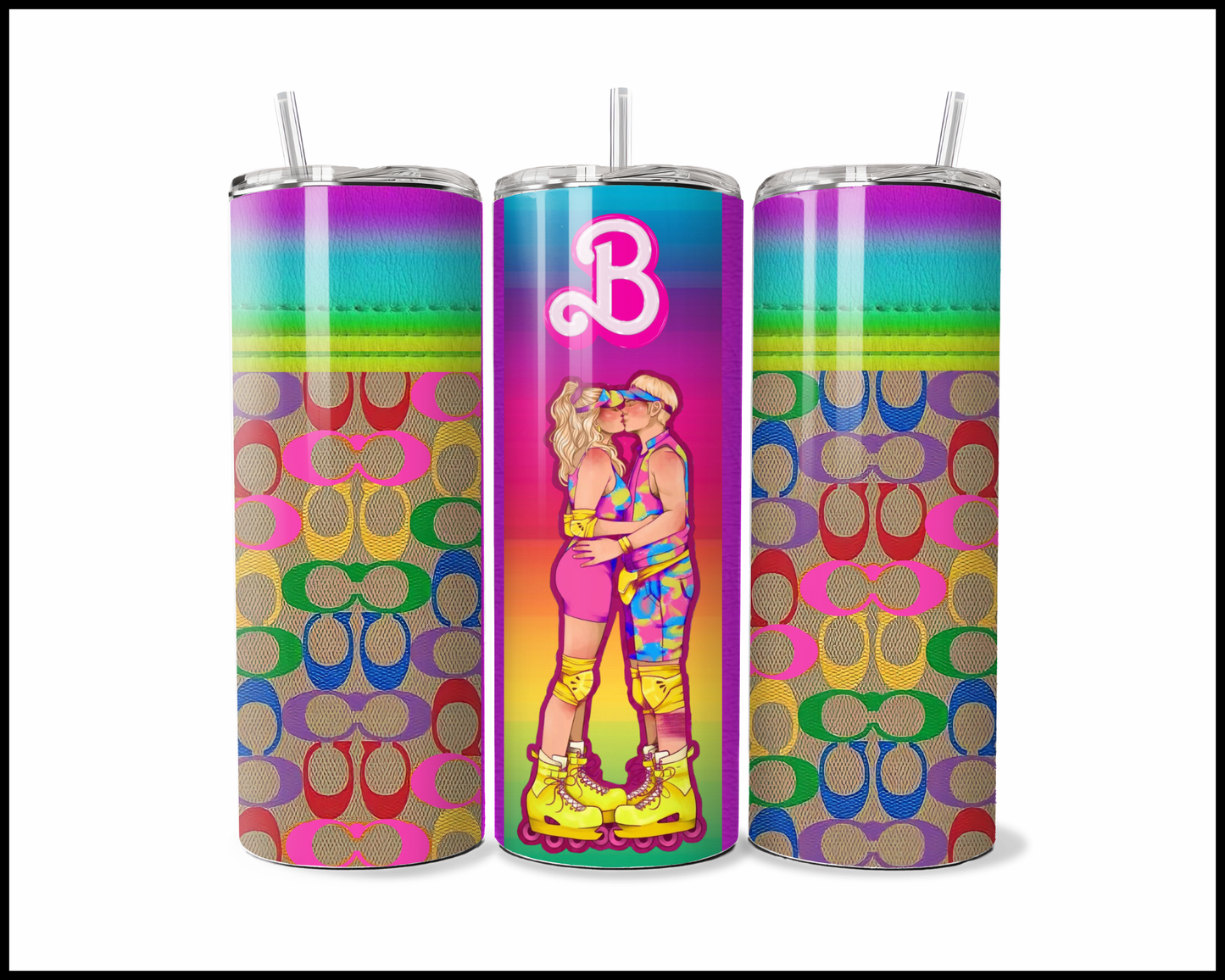 Designer Handbag Inspired Tumbler (071)