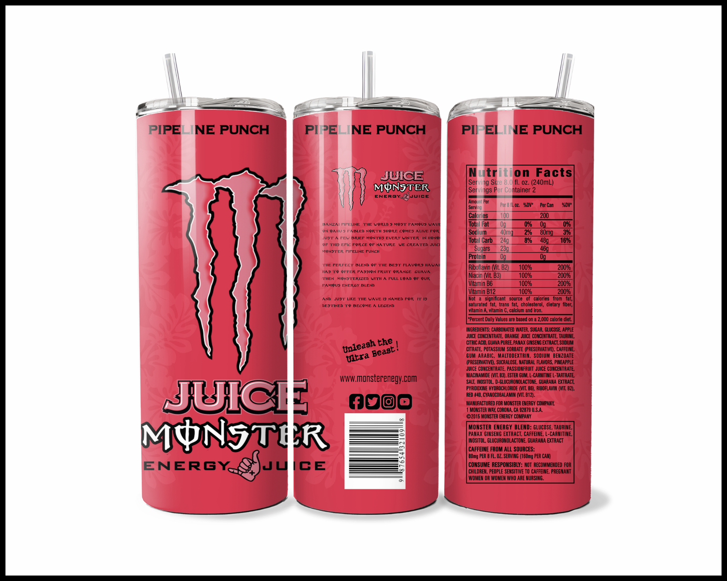 Monster Energy Drink Tumbler (3330)