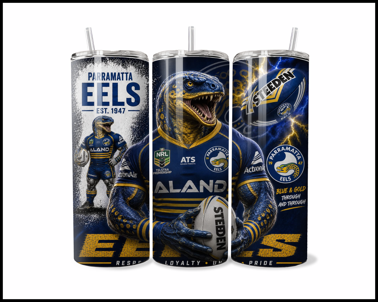 Stainless Steel Tumbler - Parramatta Eels (5039)