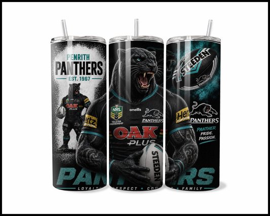 Stainless Steel Tumbler -Penrith Panthers (5040)