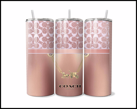 Designer Handbag Inspired Tumbler (056)