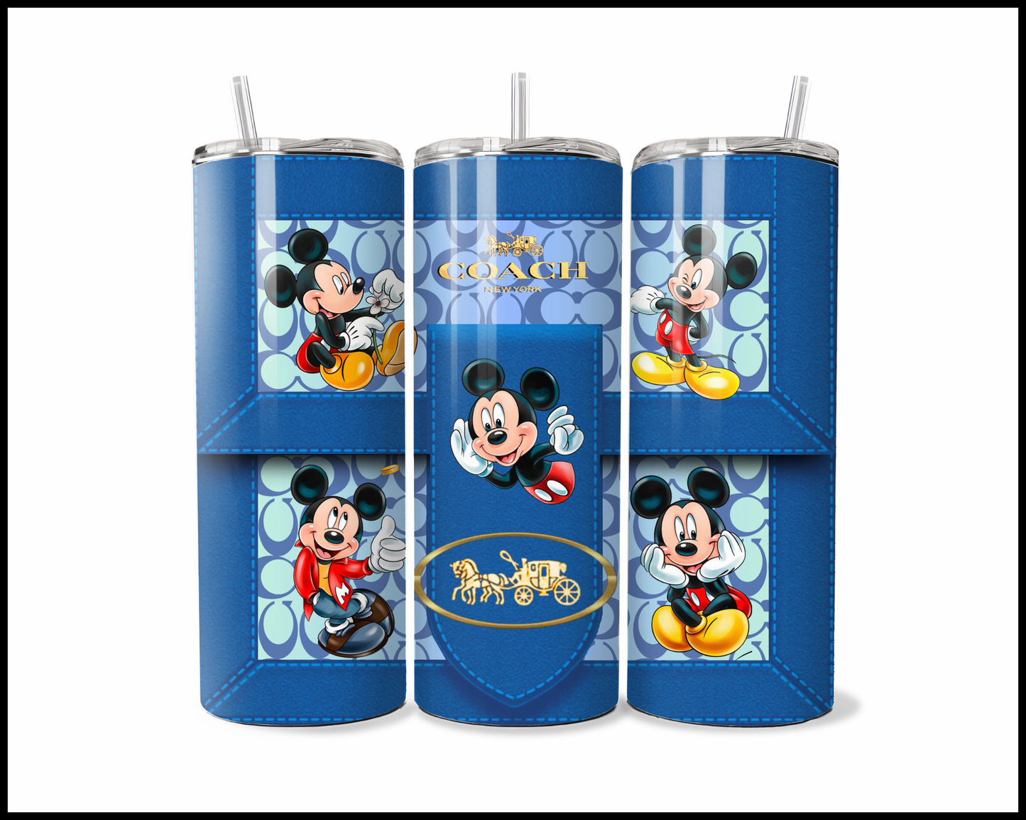 Designer Handbag Inspired Tumbler (177)