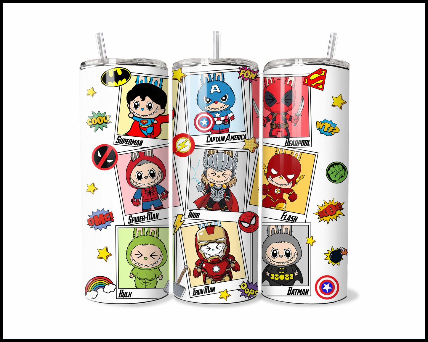 Mischievous Hero Roster Tumbler (3625)
