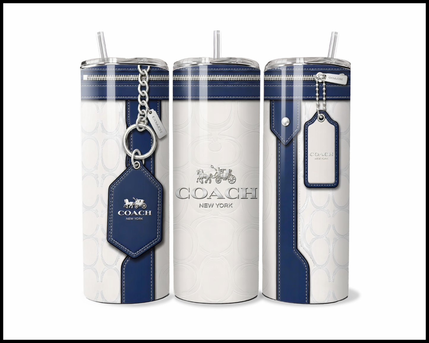 Designer Handbag Inspired Tumbler (323)