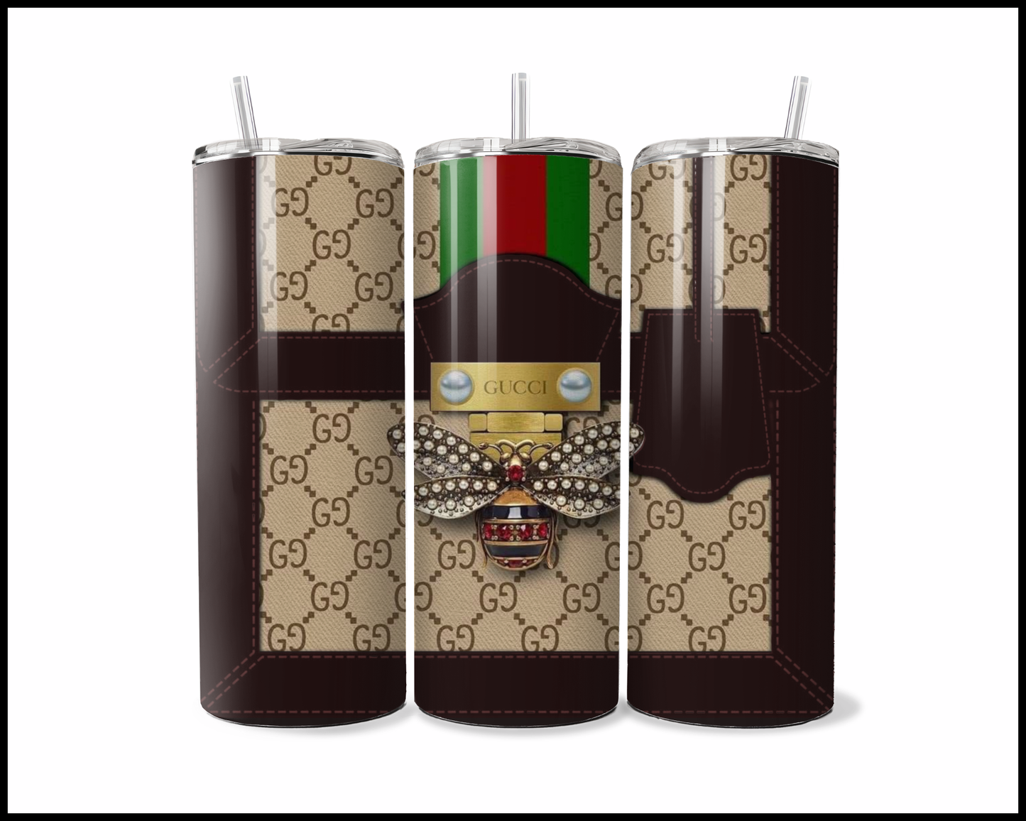 Designer Handbag Inspired Tumbler (013)