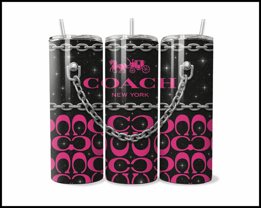 Designer Handbag Inspired Tumbler (342)