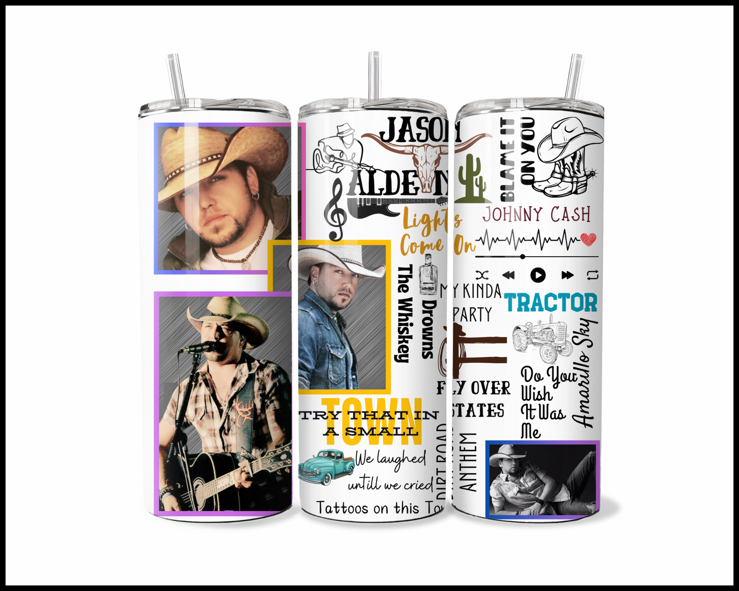 Jason Aldean Tumbler (5268)