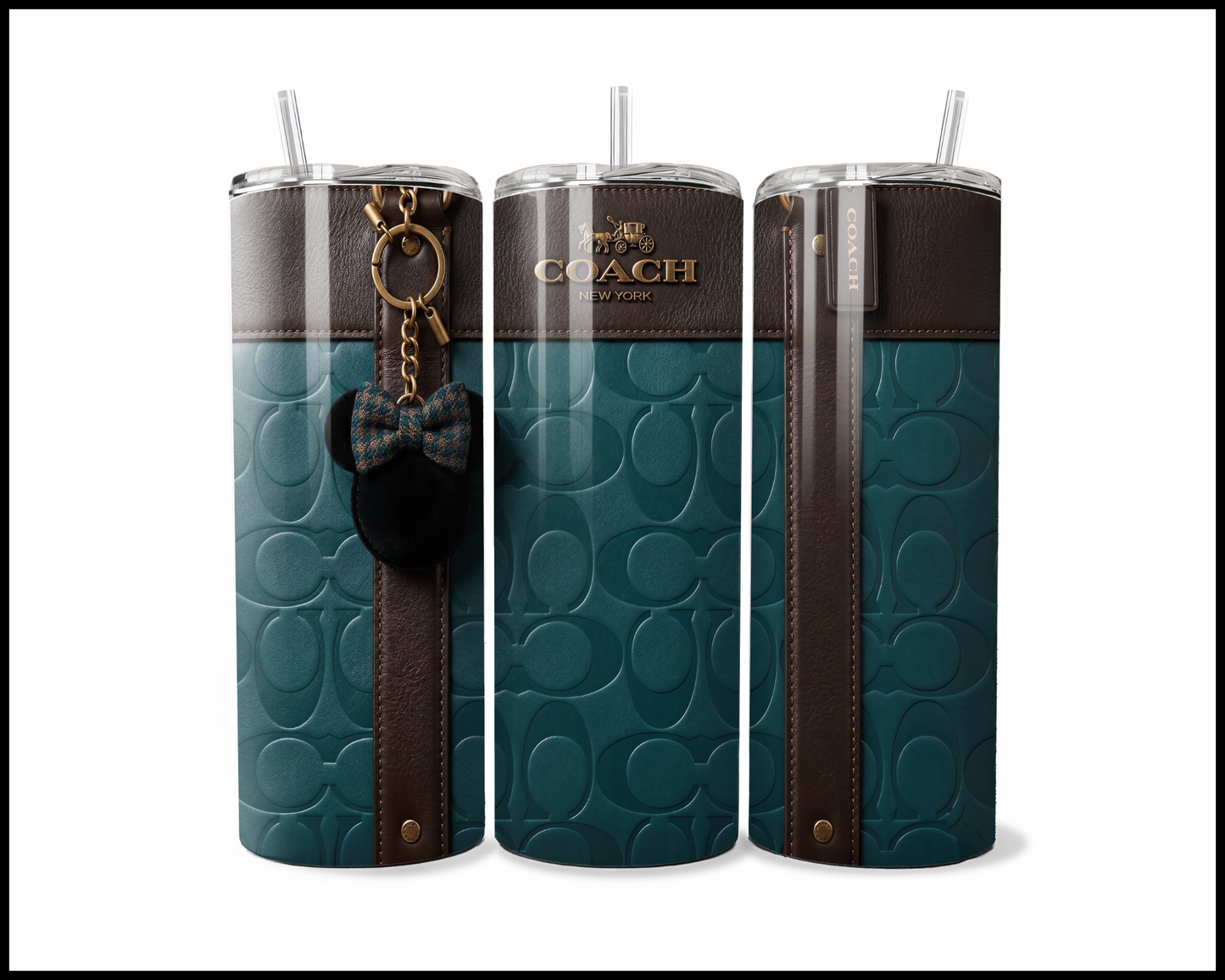 Designer Handbag Inspired Tumbler (338)