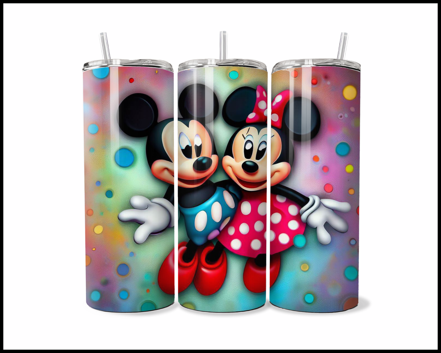 Polka-Dot Party Tumbler (739)