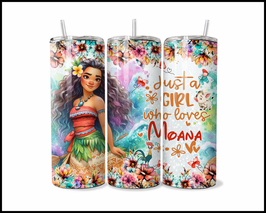 Just A Girl Who Loves Ocean Voyagers Tumbler (4405)