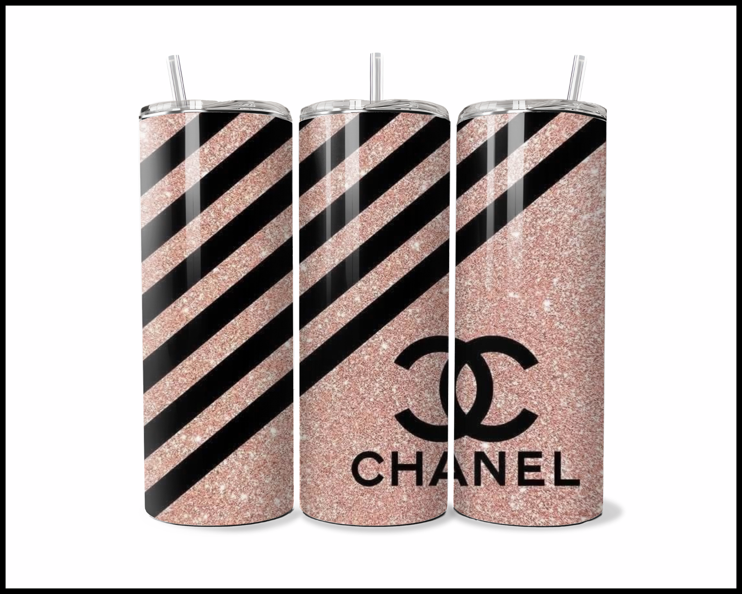 Blush Glitter Goddess Tumbler (4864)