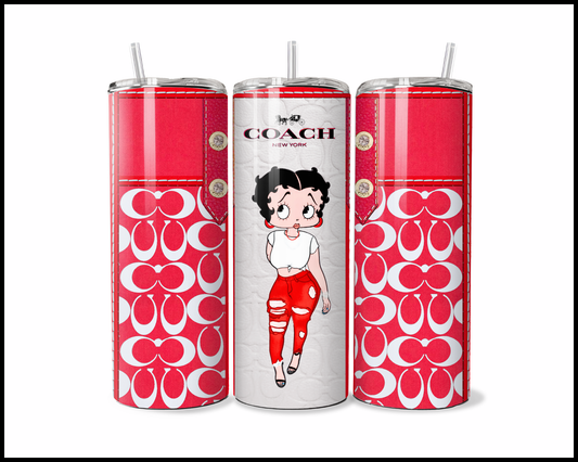 Designer Handbag Inspired Tumbler (075)