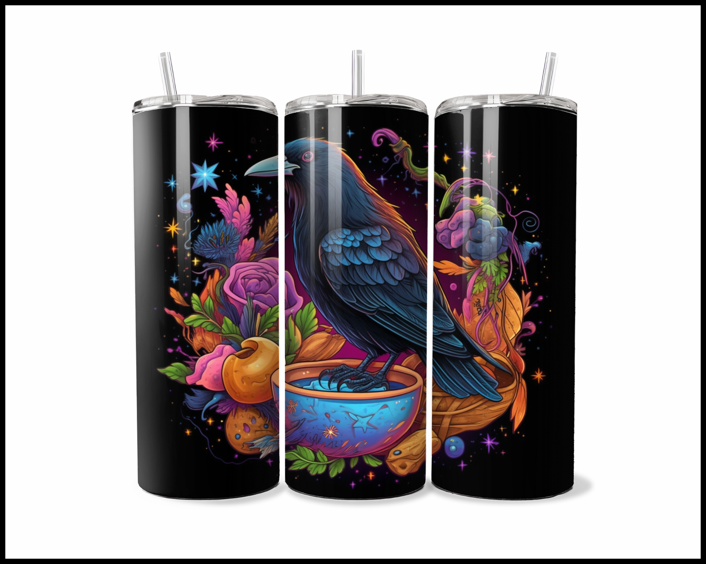 Cosmic Crow Tumbler (4030)
