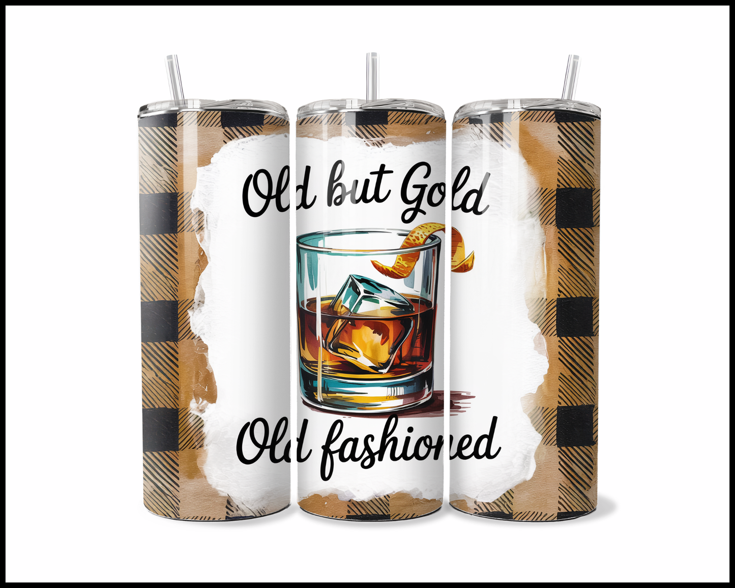 Old Fashioned - Old But Gold Tumbler (3988)