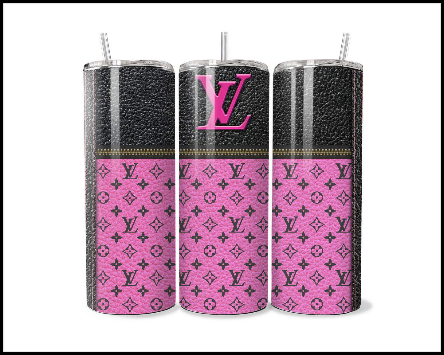 Designer Handbag Inspired Tumbler (054)