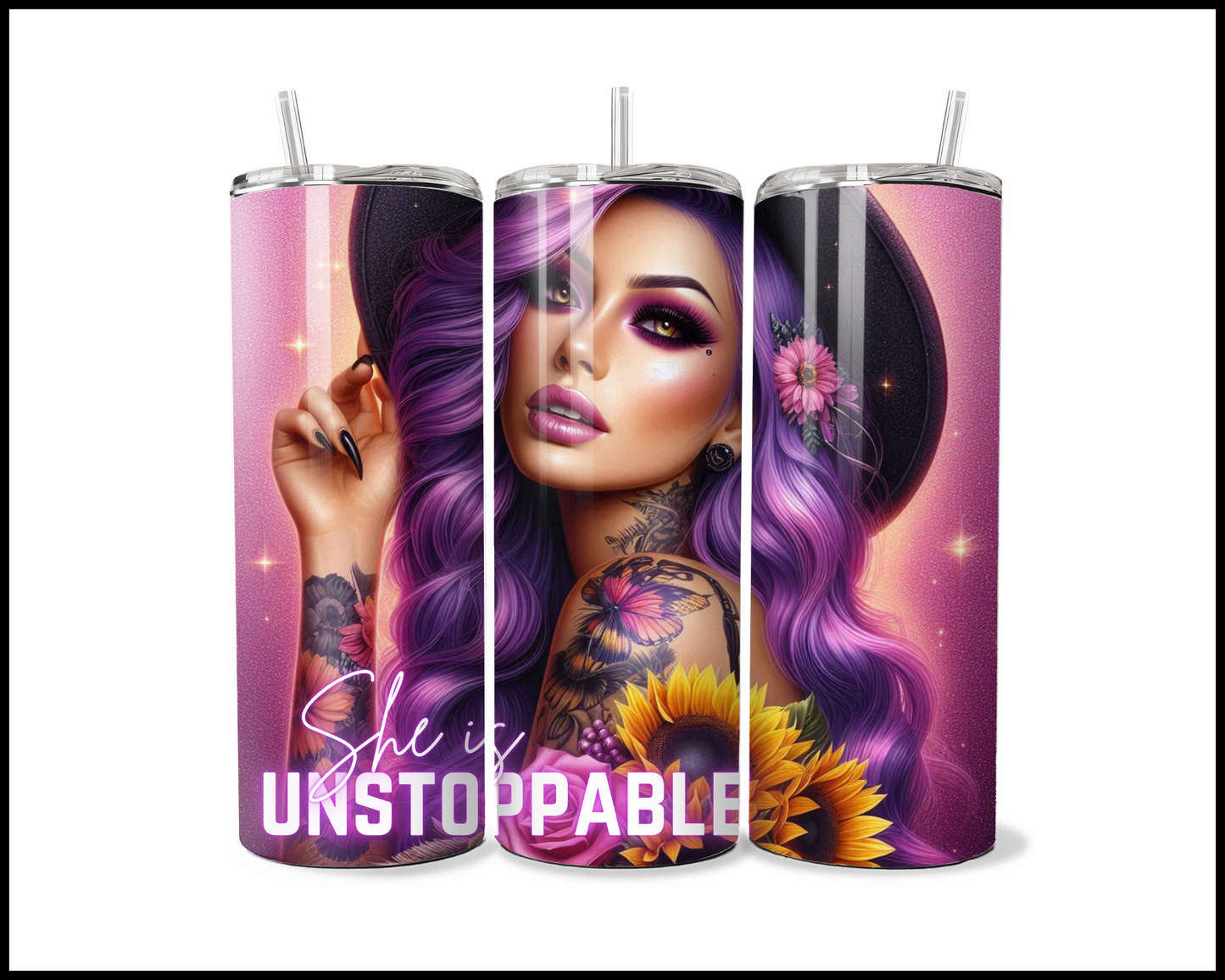 She Is Unstoppable Tumbler (4191)