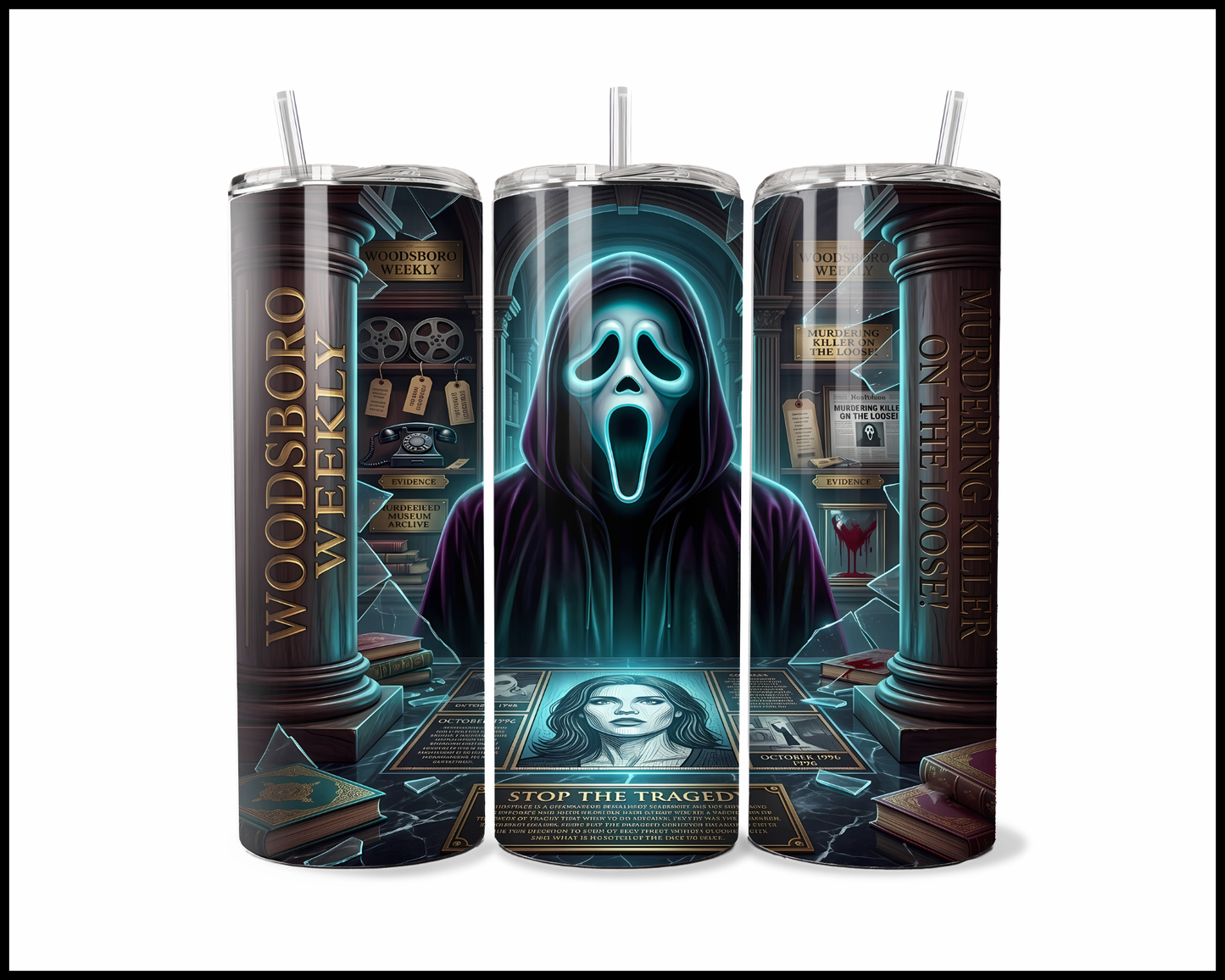 Steampunk Serial Killer Syndicate Tumbler (4734)