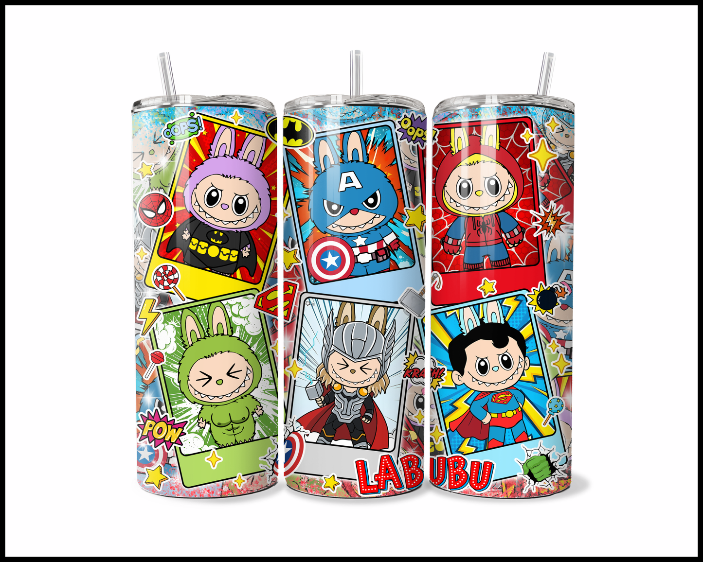 Mischievous Hero Scrapbook Tumbler (3626)