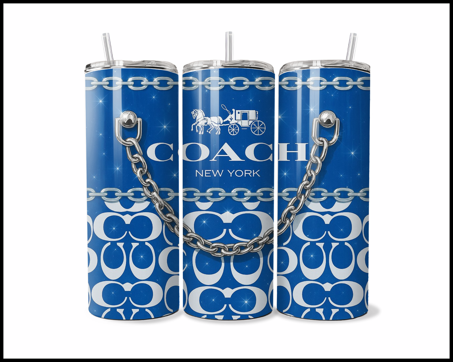 Designer Handbag Inspired Tumbler (342)