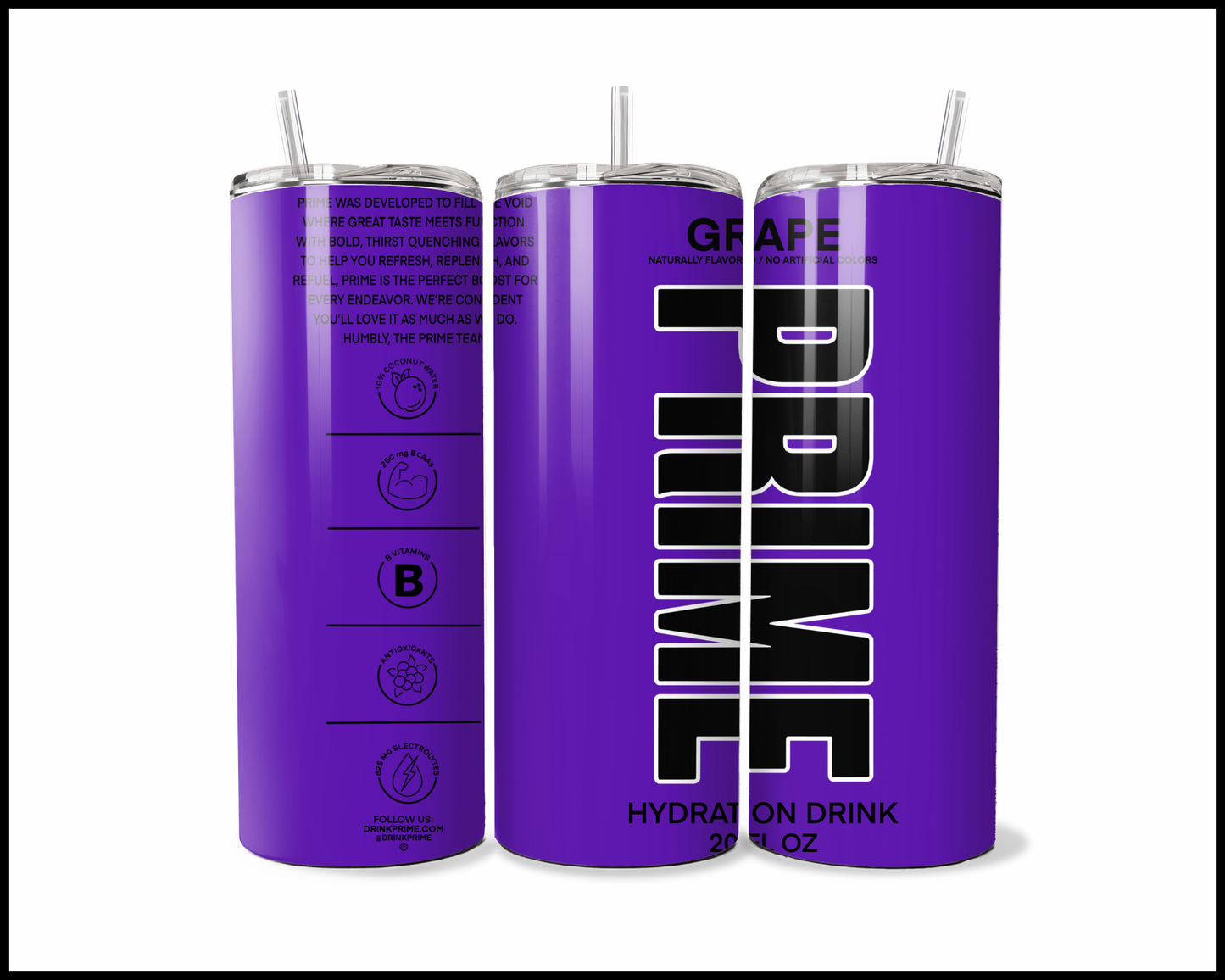 Prime Energy Drink Tumbler (3165)