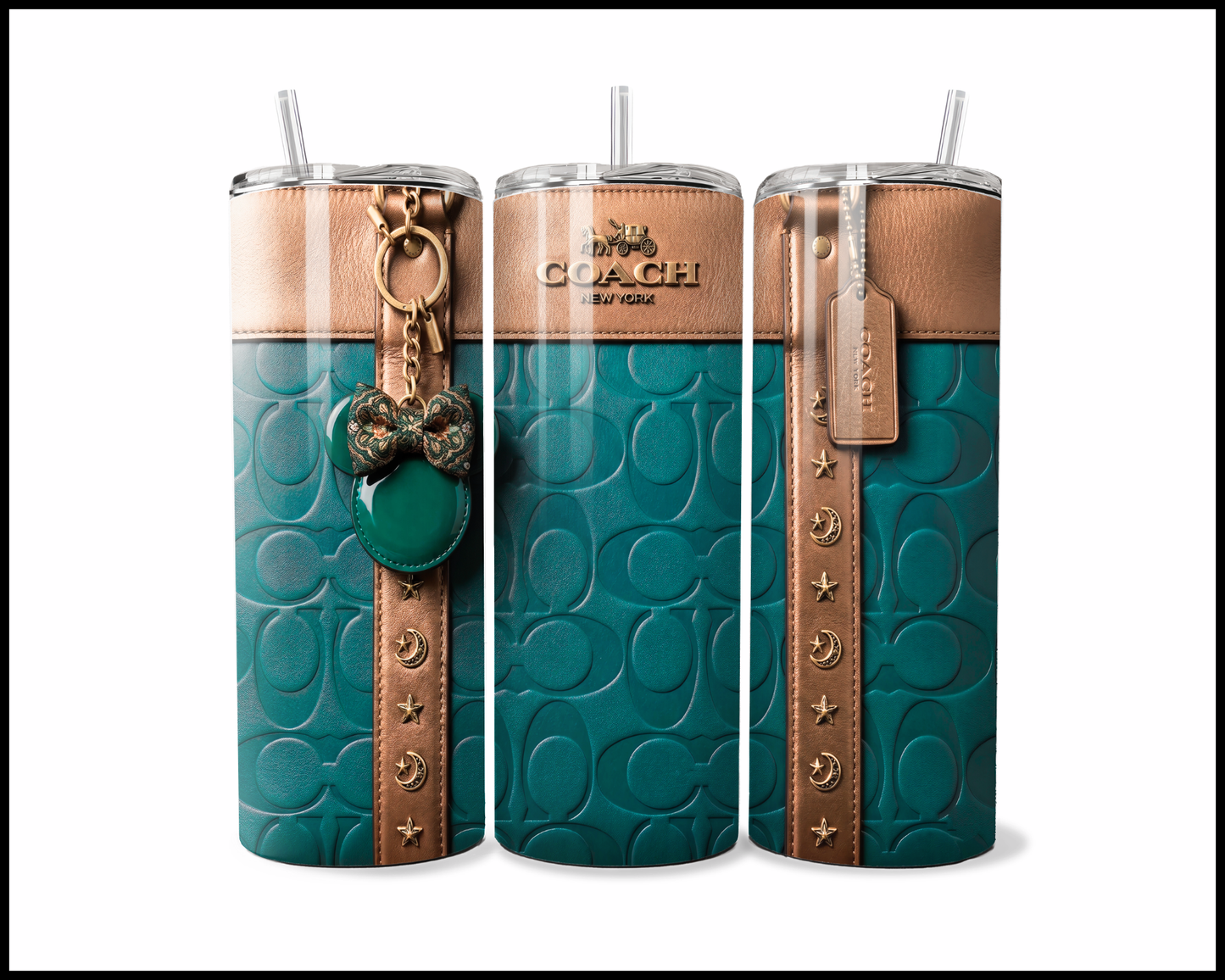 Designer Handbag Inspired Tumbler (338)