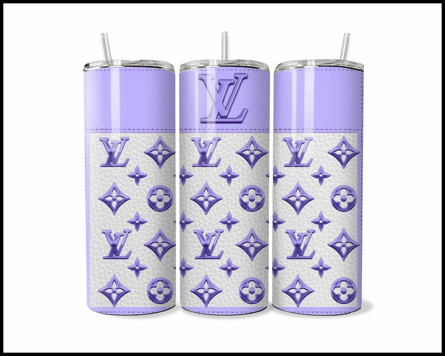Designer Handbag Inspired Tumbler (072)