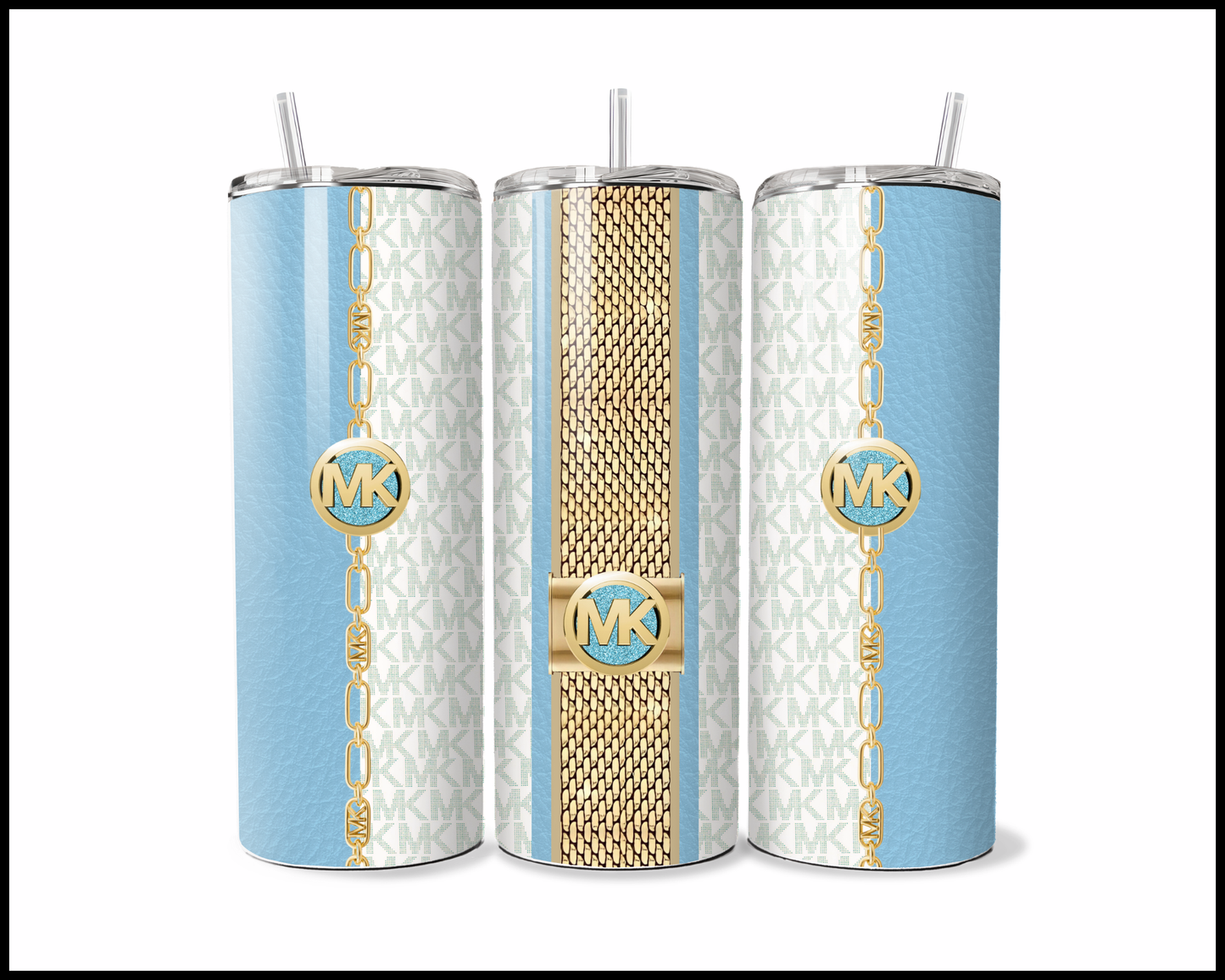 Designer Handbag Inspired Tumbler (007)