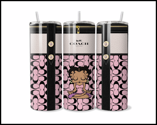Designer Handbag Inspired Tumbler (077)