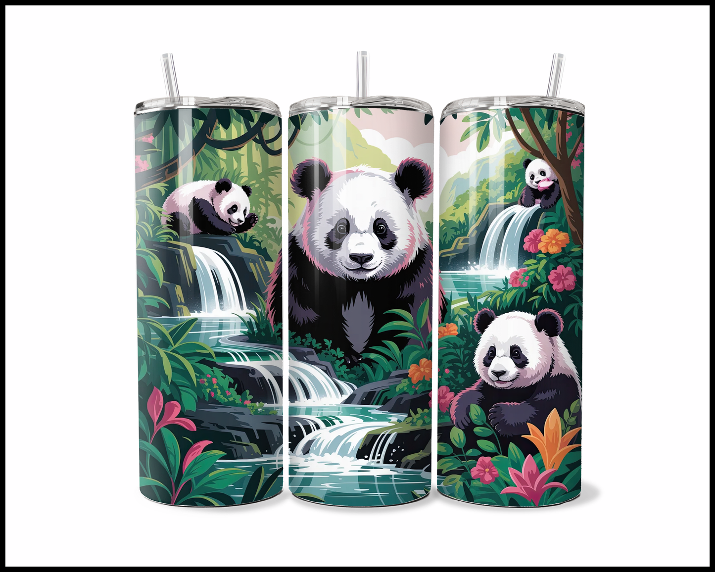 Bamboo & Blooms Tumbler (3832)