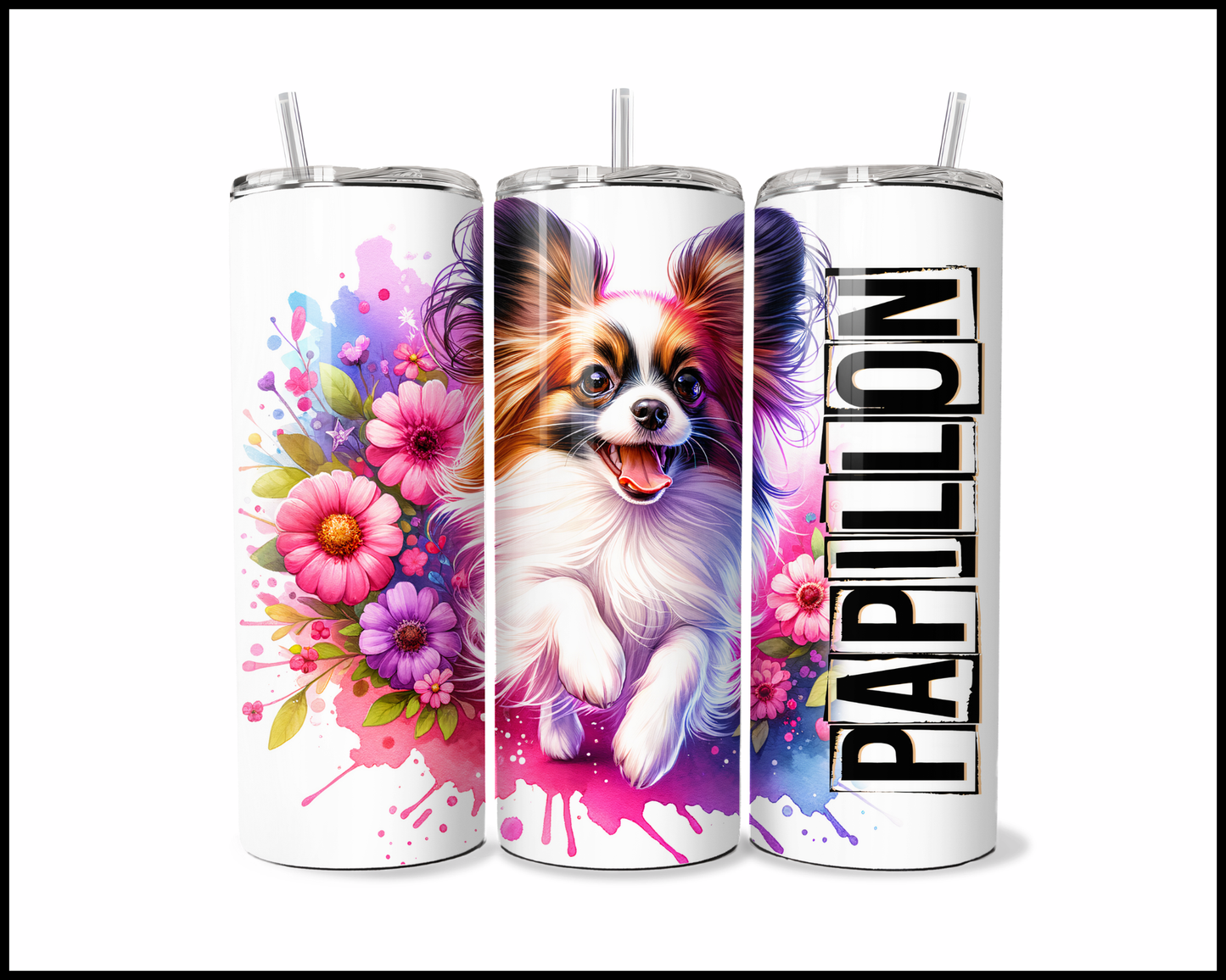 Blooming Papillon Tumbler (2691)