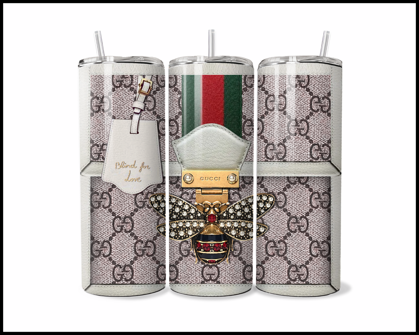Designer Handbag Inspired Tumbler (013)