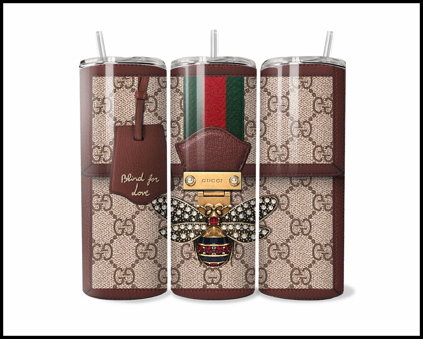 Designer Handbag Inspired Tumbler (013)