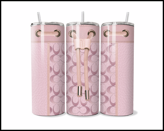 Designer Handbag Inspired Tumbler (078)