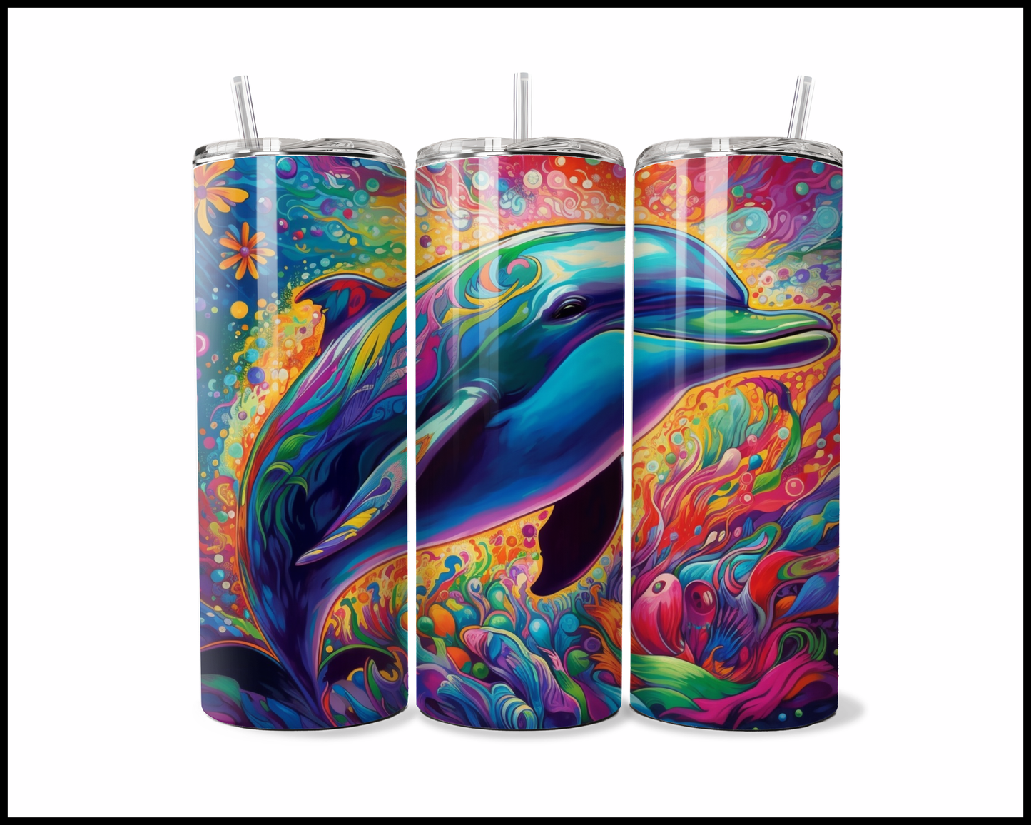 With a Porpoise Tumbler (452)
