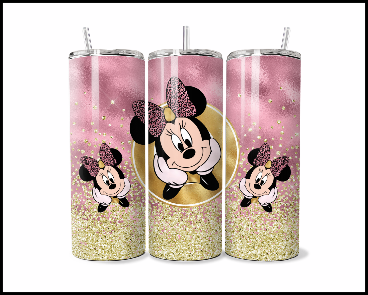 Rose Gold Glam Tumbler (1066)