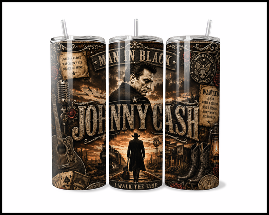Johnny Cash Tumbler (5230)