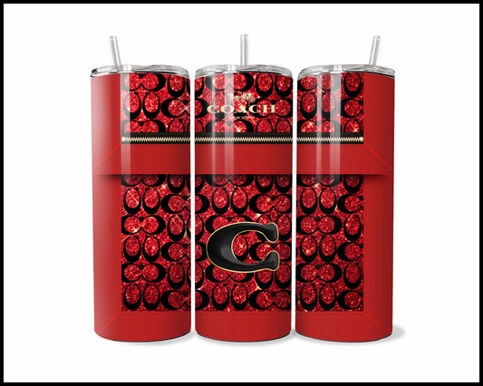 Designer Handbag Inspired Tumbler (097)