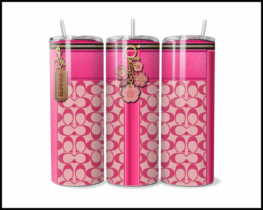 Designer Handbag Inspired Tumbler (030)