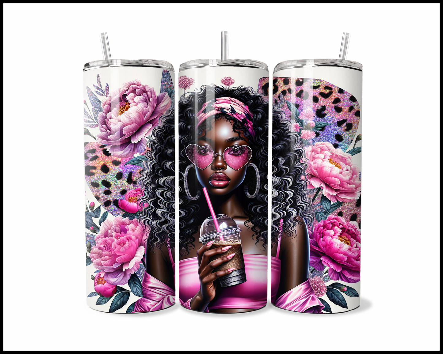 Glitz Curl Tumbler (3795)