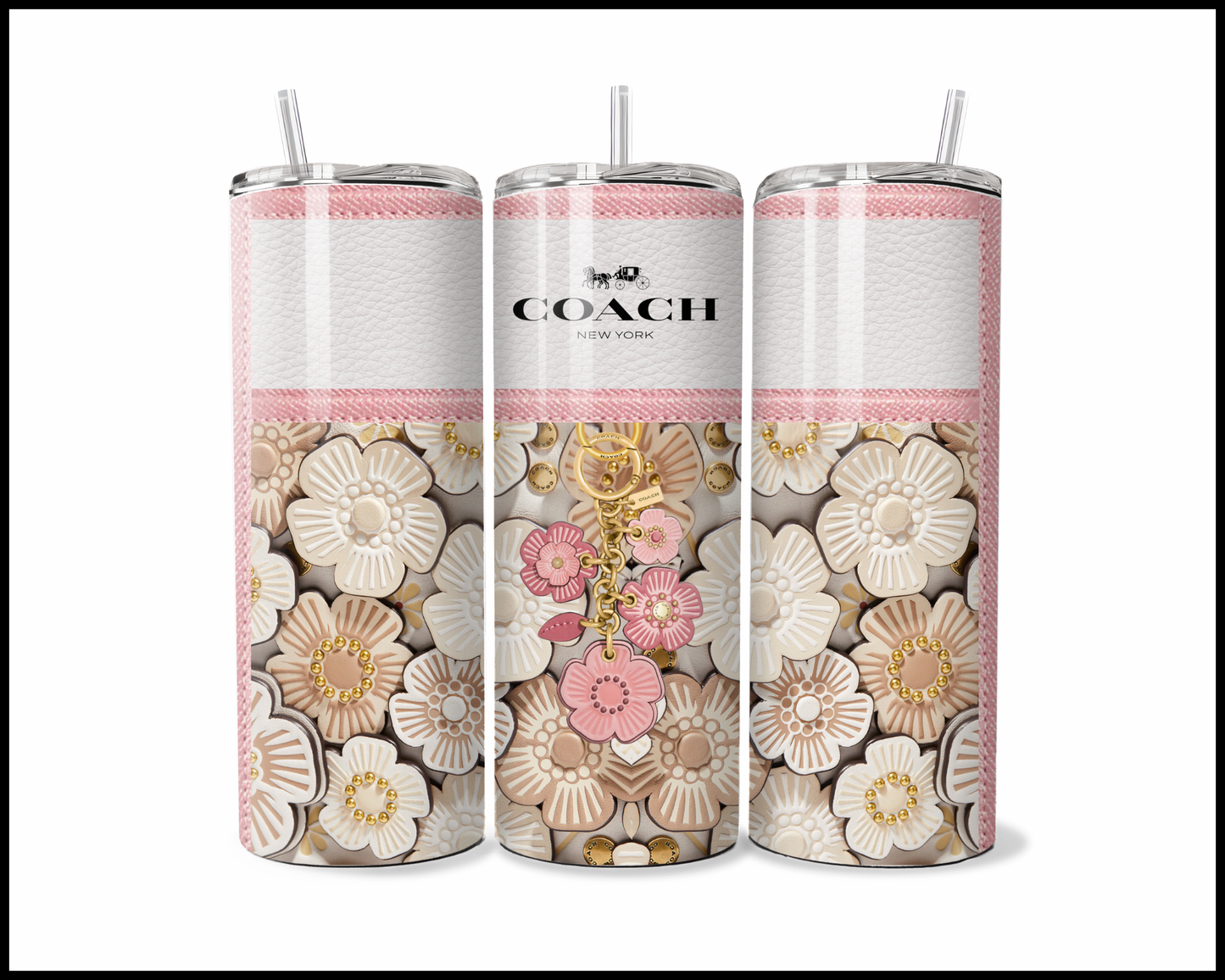 Designer Handbag Inspired Tumbler (059)