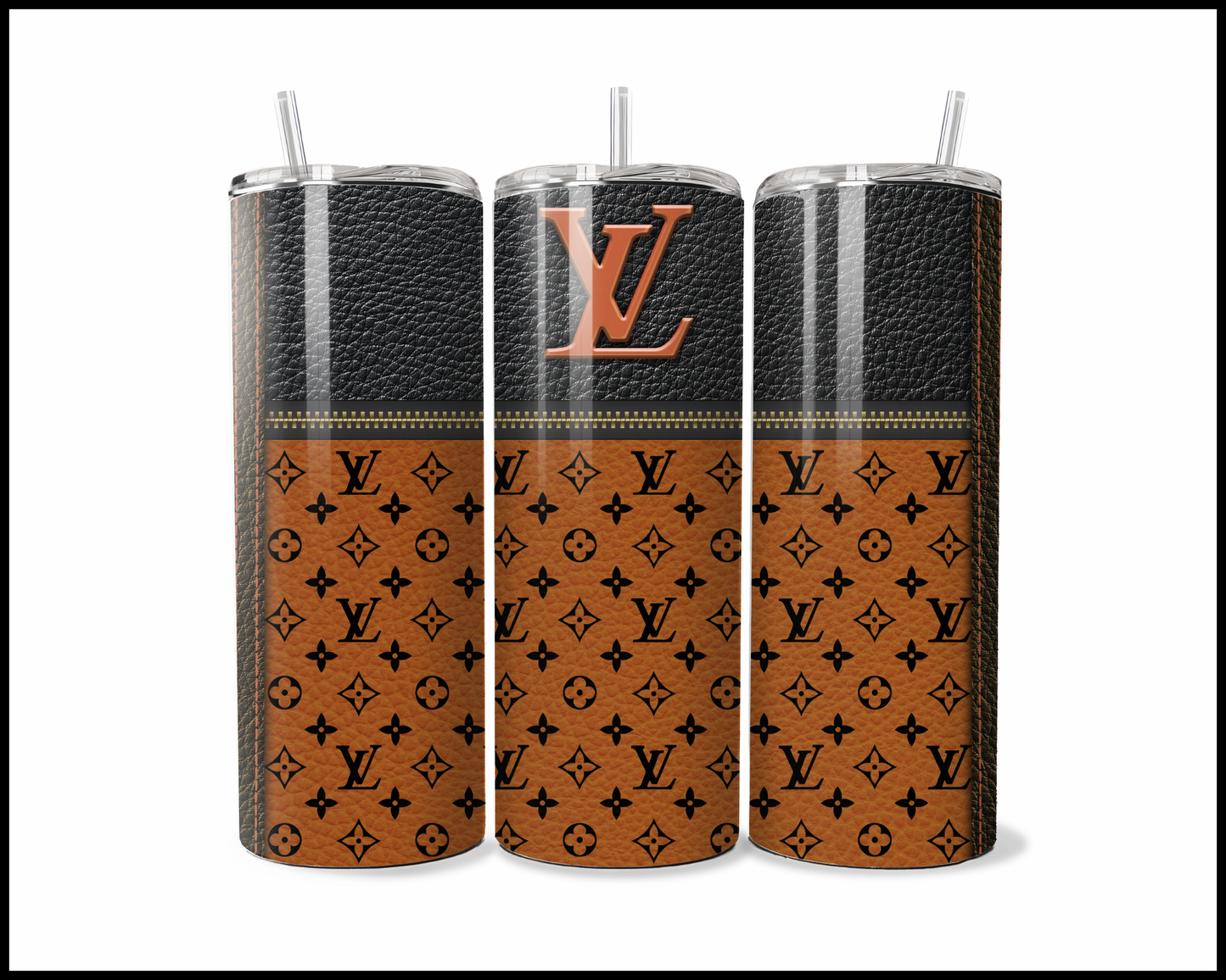 Designer Handbag Inspired Tumbler (054)
