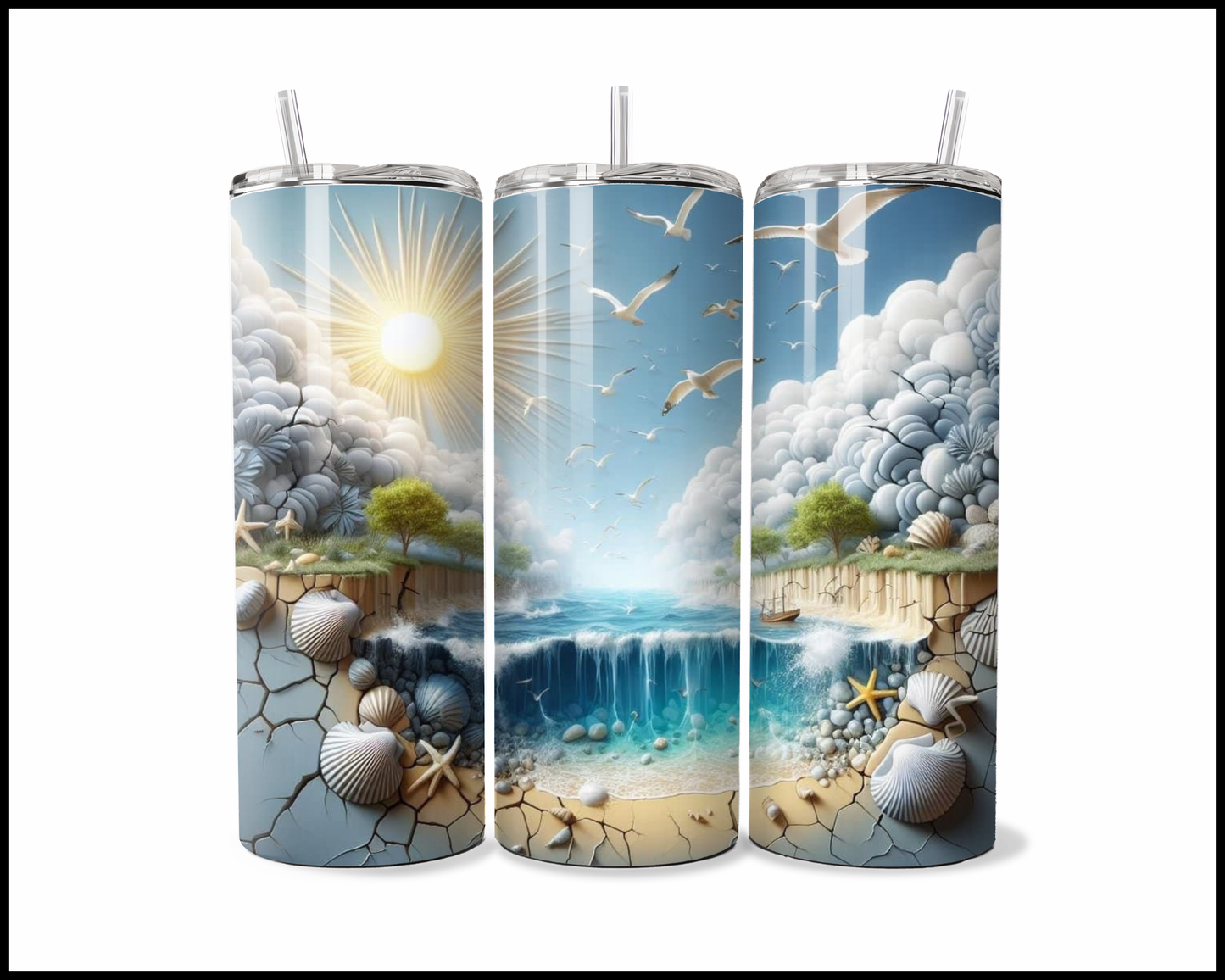 Seas the Day Tumbler (558)