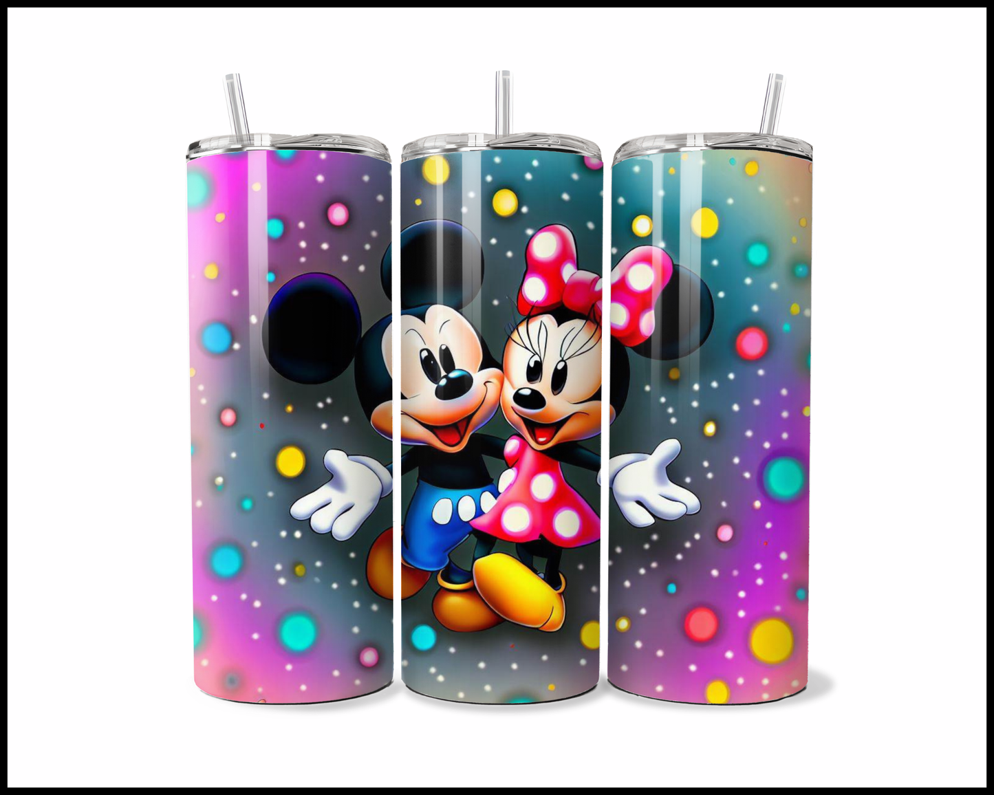 Neon Glow Mice Tumbler (740)
